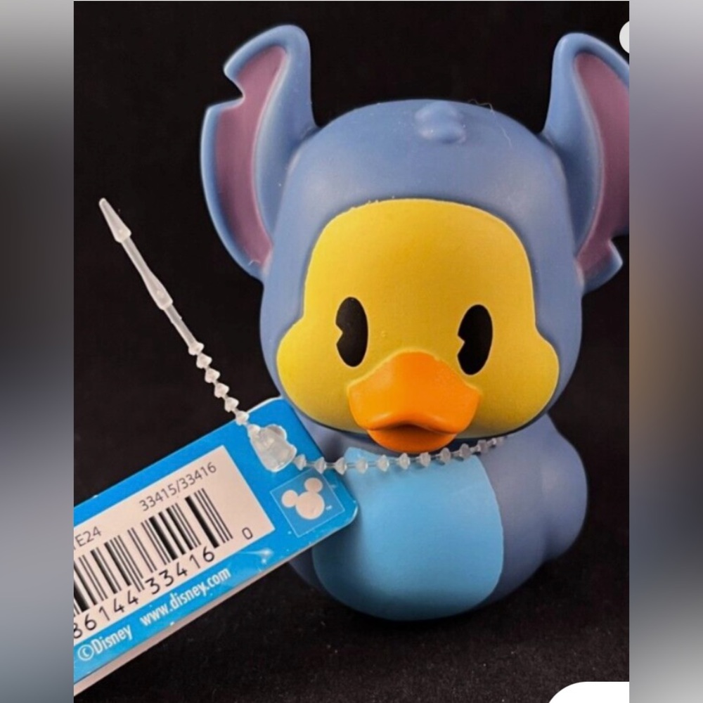 Disney - Stitch - Rubber Duck - 2024 Collection - Approx 3" High - Ducka…